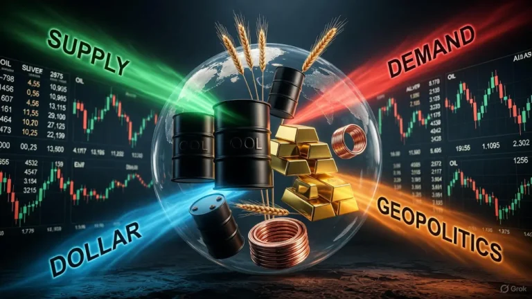 What Drives Commodity Prices Around the World